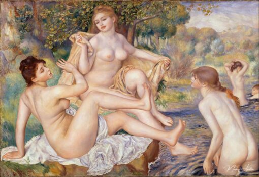 Les Grandes Baigneuses – Pierre-Auguste Renoir Pierre-Auguste Renoir