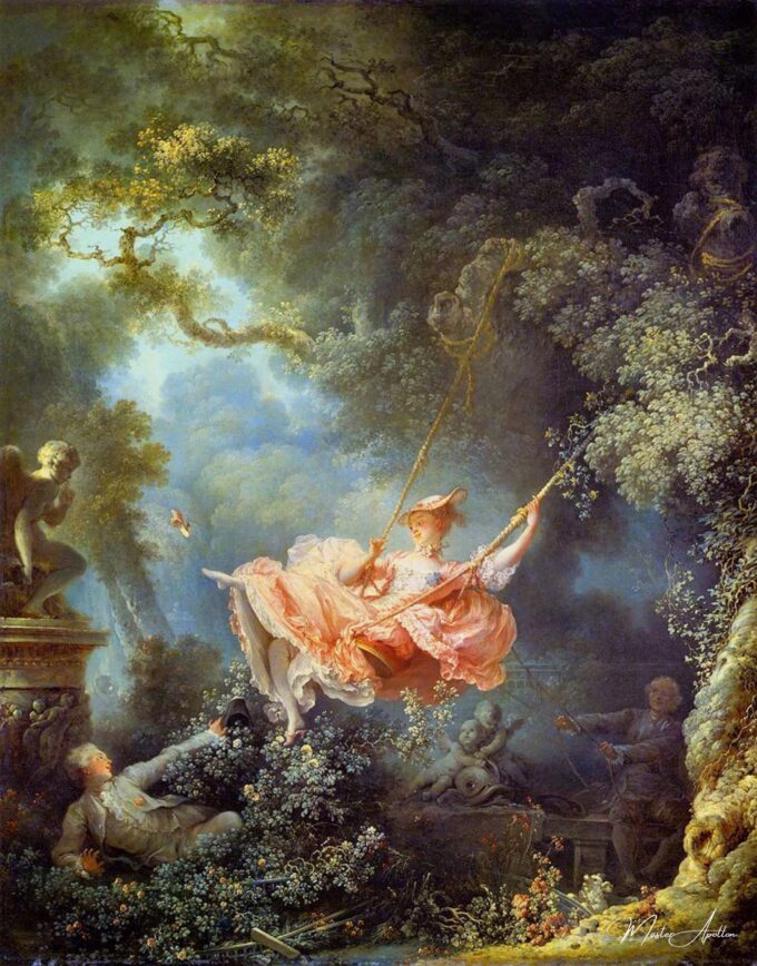 Les hasards heureux de l’escarpolette – Jean-Honoré Fragonard Jean-Honoré Fragonard