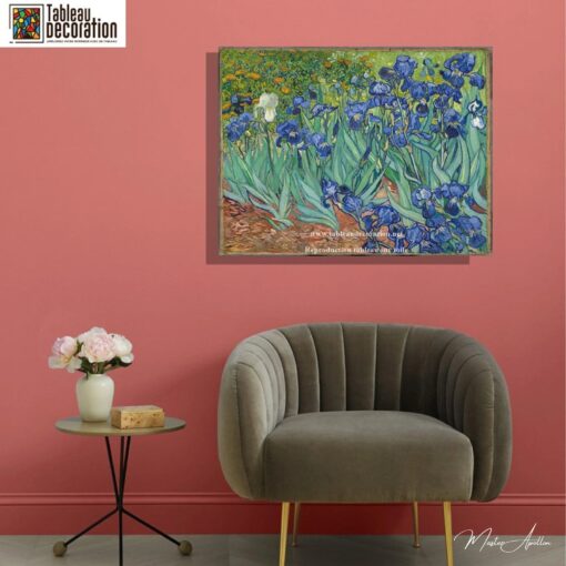 Les Iris – Van Gogh Reproduction de Tableaux Célèbres 7