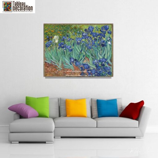 Les Iris – Van Gogh Reproduction de Tableaux Célèbres 4