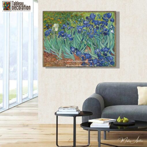 Les Iris – Van Gogh Reproduction de Tableaux Célèbres 6