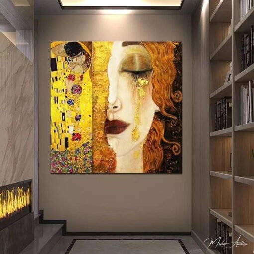 Les larmes d’or – Gustav Klimt (personnalisé) Gustav Klimt 4