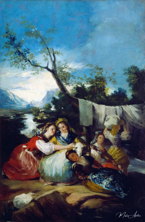 Les lavandières – Francisco de Goya Francisco de Goya