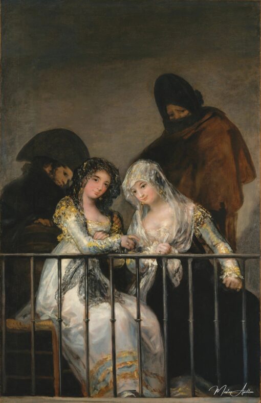 Les Majas au balcon – Francisco de Goya Francisco de Goya