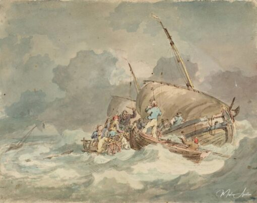 Les marins embarquent des cochons – William Turner William Turner