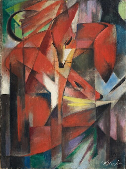 Les Renards – Franz Marc Franz Marc