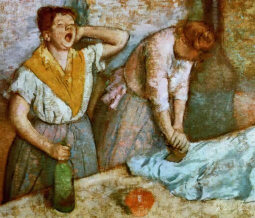 Les repasseuses – Edgar Degas Edgar Degas