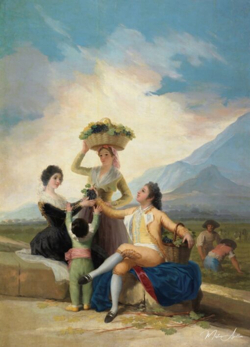 Les vendanges – Francisco de Goya Francisco de Goya