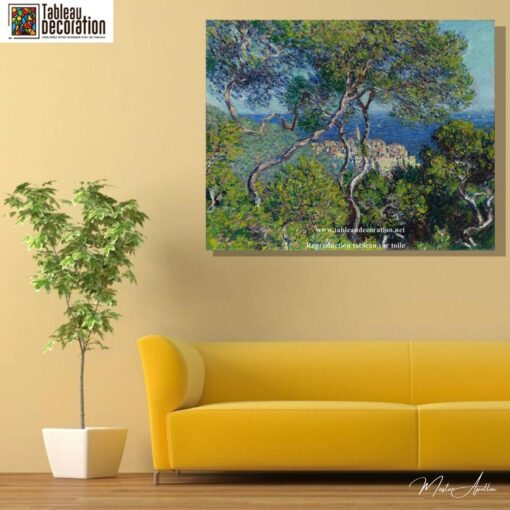Les Villas à Bordighera – Tableau connu Monet Claude Monet 3