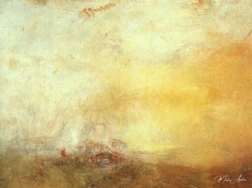 Lever de soleil avec monstres marins – William Turner William Turner 2