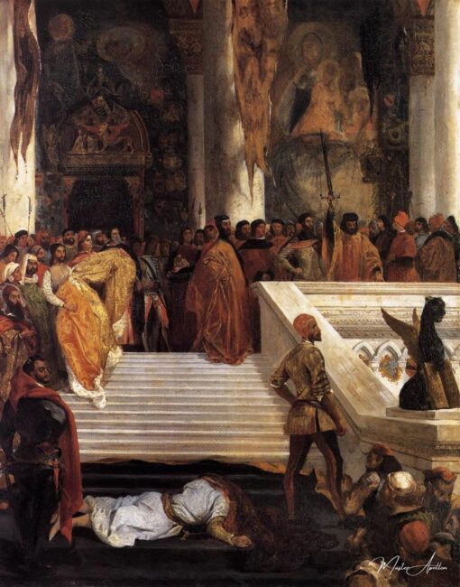 L’exécution du doge Marino Faliero – Eugène Delacroix Eugène Delacroix