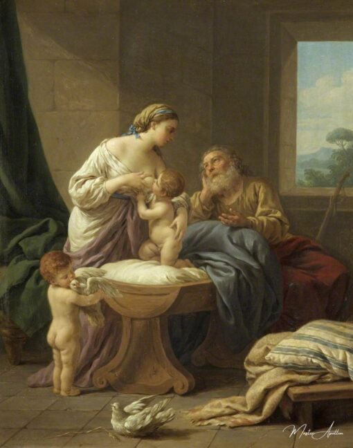 ‘L’heureuse vieillesse’ – Louis Jean François Lagrenée Louis Jean François Lagrenée 2