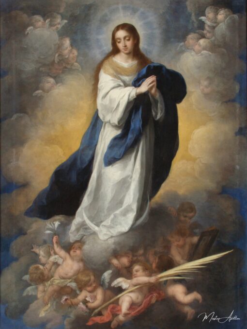 L’Immaculée Conception de la Sainte Vierge Marie, 1678 – Bartolomé Esteban Murillo Bartolomé Esteban Murillo