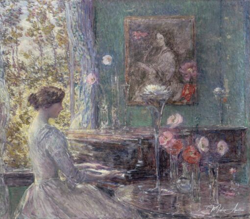 L’improvisation – Childe Hassam Childe Hassam