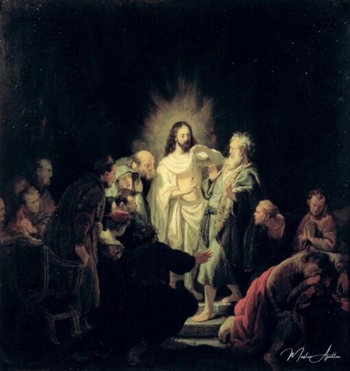 L’Incrédulité de Saint Thomas – Rembrandt van Rijn Rembrandt van Rijn