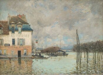 L’inondation à Port-Marly – Alfred Sisley Alfred Sisley