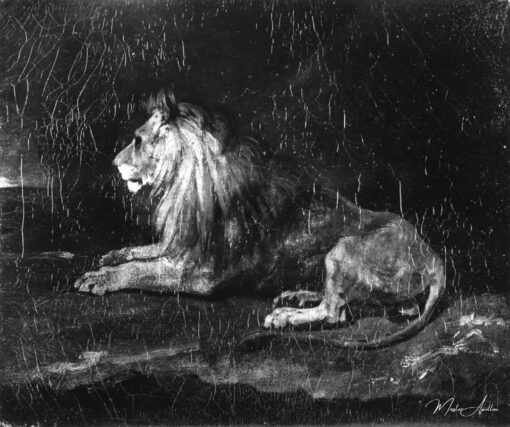 Lion en repos – Théodore Géricault Théodore Géricault 2