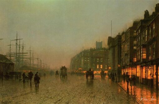 Liverpool depuis Wapping – John atkinson grimshaw John Atkinson Grimshaw 2