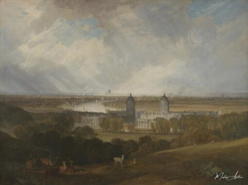 Londres depuis le parc de Greenwich exposé – William Turner William Turner 2