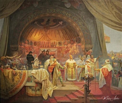 L’union de dynasties slaves – Mucha Alphonse Mucha