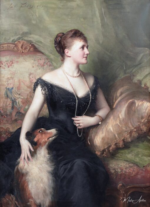 Madame Arthur James – Luke Fildes Luke Fildes