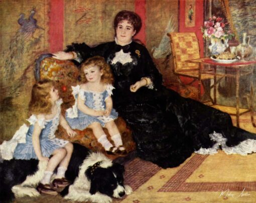 Madame Charpentier et ses enfants – Pierre-Auguste Renoir Pierre-Auguste Renoir 2