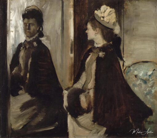 Madame Jeantaud au miroir – Edgar Degas Edgar Degas