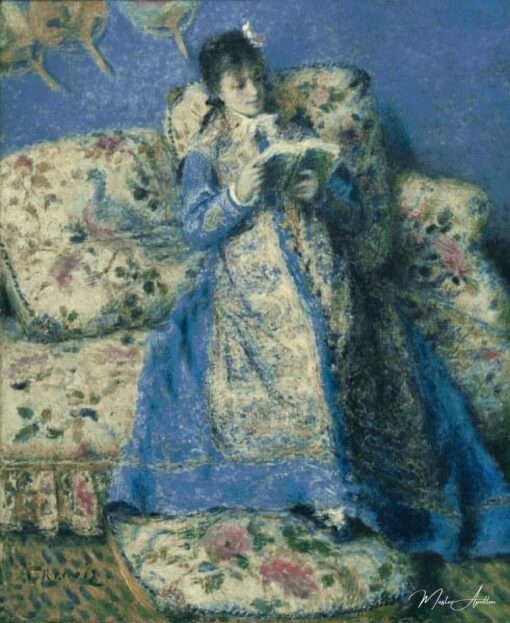 Madame Monet lecture 1872 – Pierre-Auguste Renoir Pierre-Auguste Renoir 2