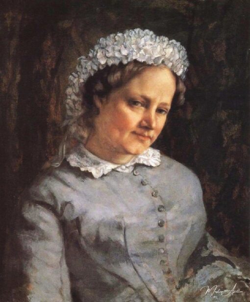 Madame Proudhon, épouse du philosophe Pie – Gustave Courbet Gustave Courbet 2