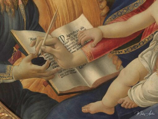 Madonna Magnificat, détail – Sandro Botticelli Sandro Botticelli 2