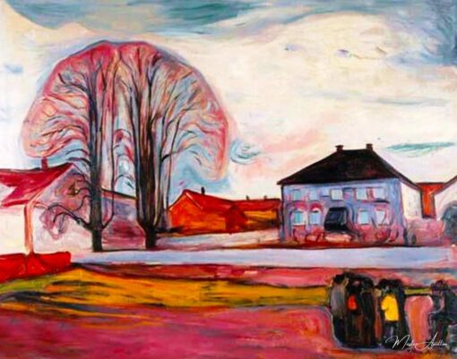Maison à Aasgaardstrand – Edvard Munch Edvard Munch 2
