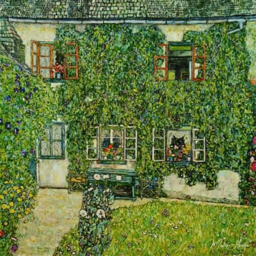 Maison forestière à Weissenbach sur l’Attersee – Gustav Klimt Gustav Klimt