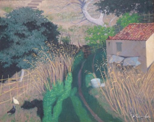 Maisons et Roseaux – Félix Edouard Vallotton Félix Vallotton