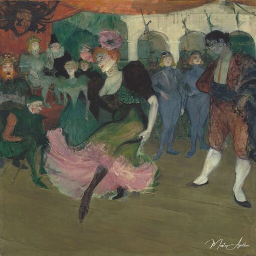 Marcelle lender danse le boléro en chilpéric – Toulouse Lautrec Henri de Toulouse-Lautrec