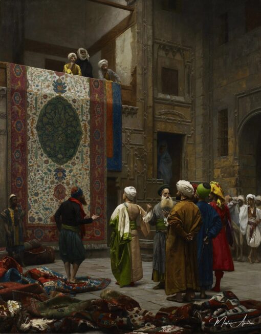 Marchand de tapis au Caire – Jean-Léon Gérôme Jean-Léon Gérôme