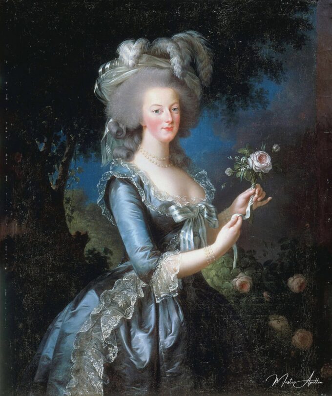 Marie-Antoinette dit « à la Rose » – Élisabeth Vigée Le Brun Élisabeth Vigée Le Brun 2