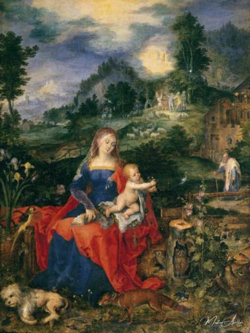 Marie avec de nombreux animaux, Brueghel – Albrecht Dürer Albrecht Dürer