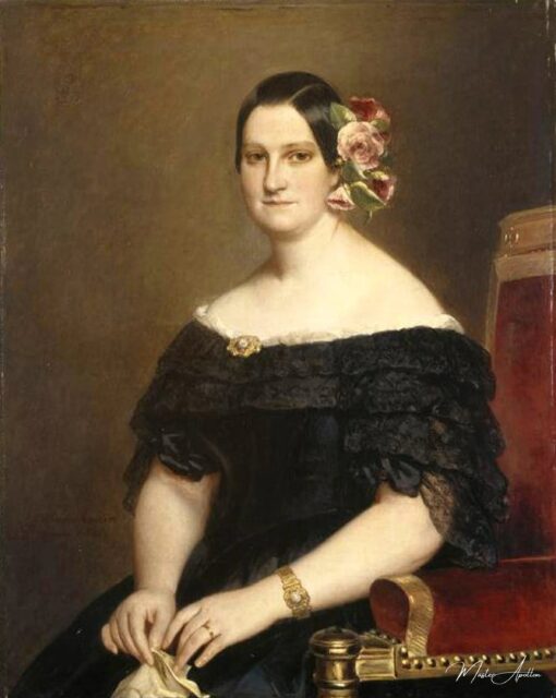 Marie-Christine de Bourbon-Siciles, Reine d’Espagne – Franz Xaver Winterhalter Franz Xaver Winterhalter