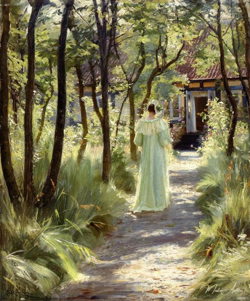 Marie dans le jardin – Peder Severin Kroyer Peder Severin Krøyer 2