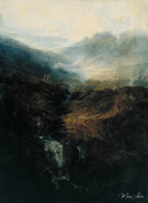 Matinée parmi les coniston fells Cumberland – William Turner William Turner 2