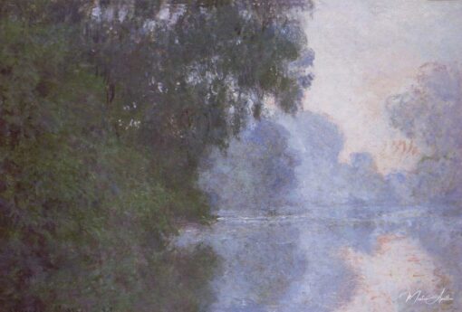 Matinée sur la Seine, effet de brume – Claude Monet Claude Monet