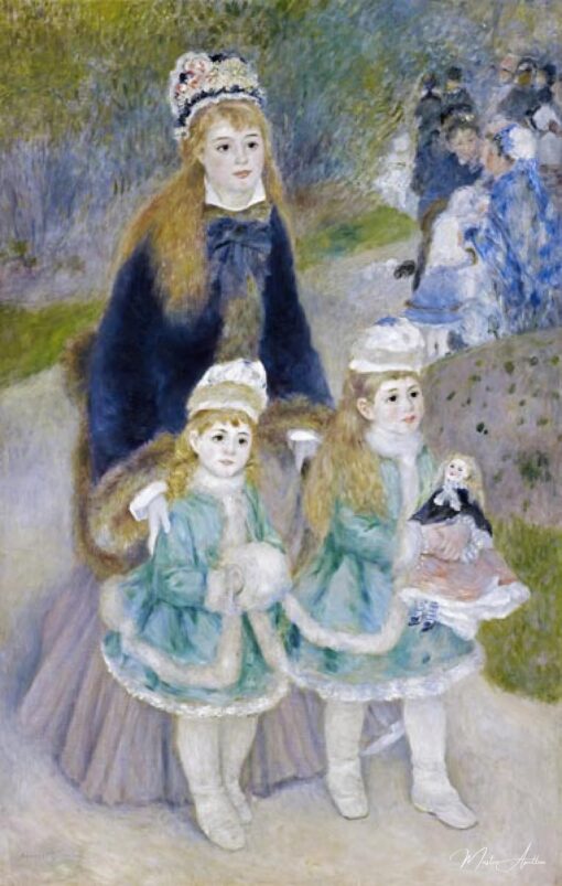 Mère et enfants – Pierre-Auguste Renoir Pierre-Auguste Renoir 2