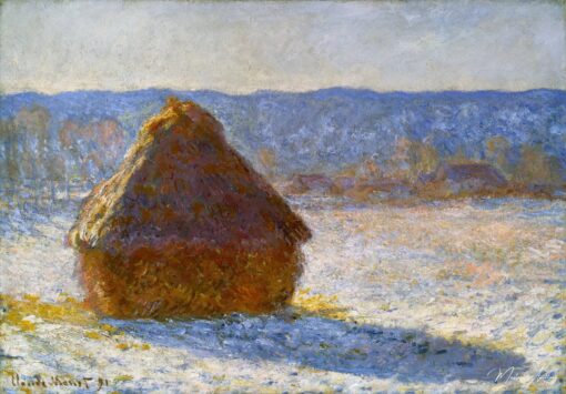 Meule, effet de neige, le matin – Claude Monet Claude Monet 2