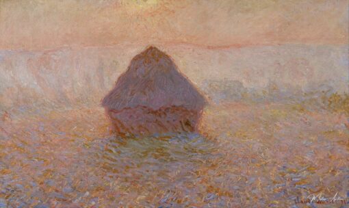 Meule (soleil dans la brume) – Claude Monet Claude Monet