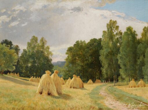 Meules de foin, Preobrazhenskoe – Ivan Shishkin Ivan Shishkin