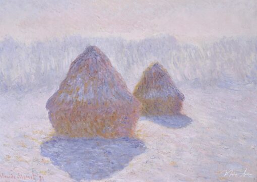 Meules, effet d’hiver – Claude Monet Claude Monet