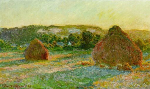 Meules (fin de l’été) – Claude Monet Claude Monet