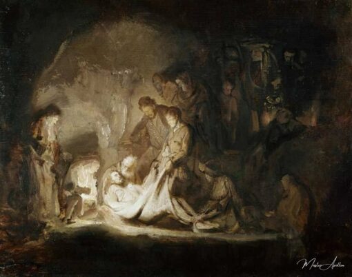 Mise au tombeau du Christ – Rembrandt van Rijn Rembrandt van Rijn