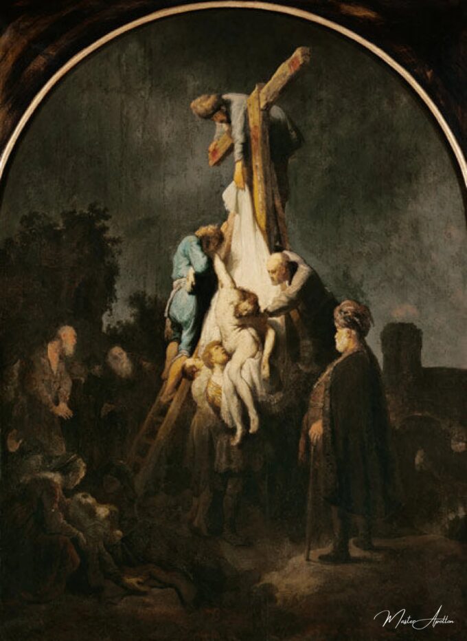 Mise en croix Christ – Rembrandt van Rijn Rembrandt van Rijn 2