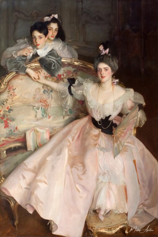 Mme Carl Meyer et ses enfants – John Singer Sargent John Singer Sargent